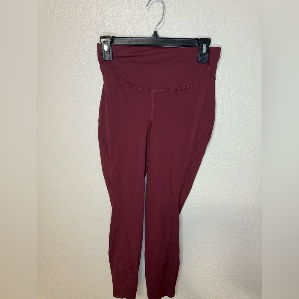 Lululemon Align High-Rise Pant burgundy size 8